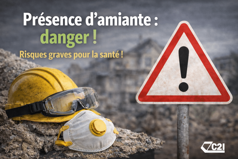 amiante représentant un danger pour la maison