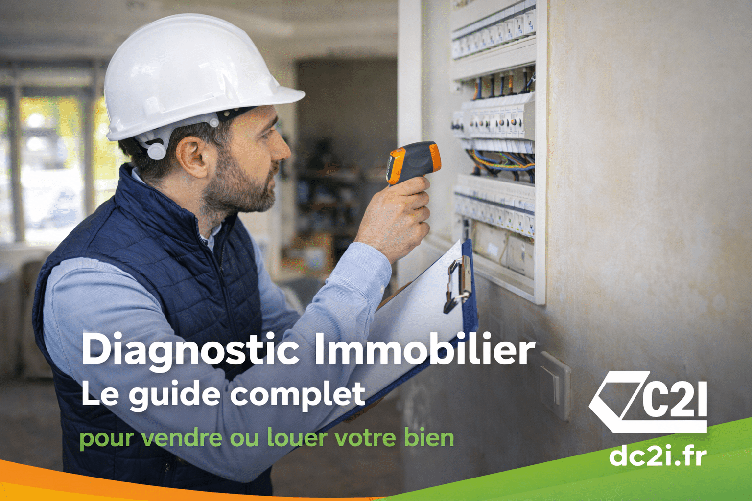diagnostiqueur qui réalise un diagnostic immobilier